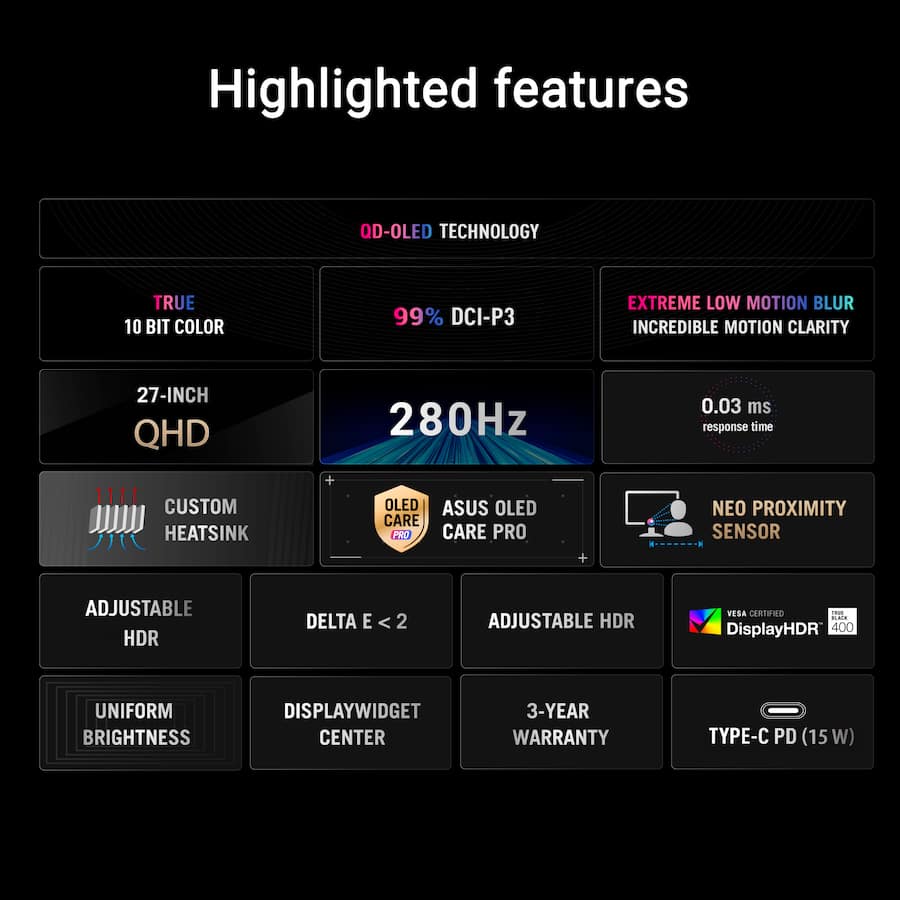 Ecran Gaming - Strix 4K OLED